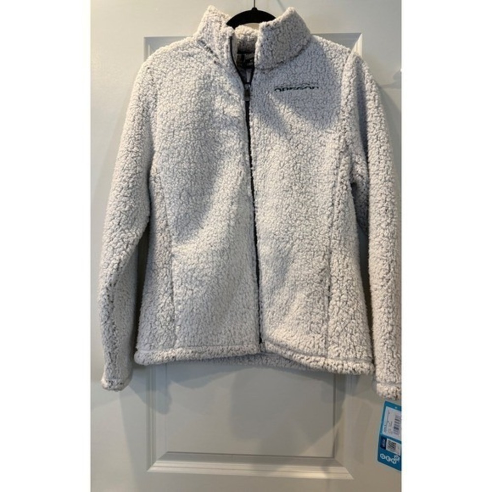Gen2 Oregon‎ Ducks Juniors Sherpa Fleece Full Zip Jacket Grey Large 11/12 NWT